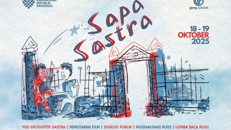 Sapa Sastra: Upaya Yayasan Gang Sebelah Perkuat Ekosistem Sastra di Gresik